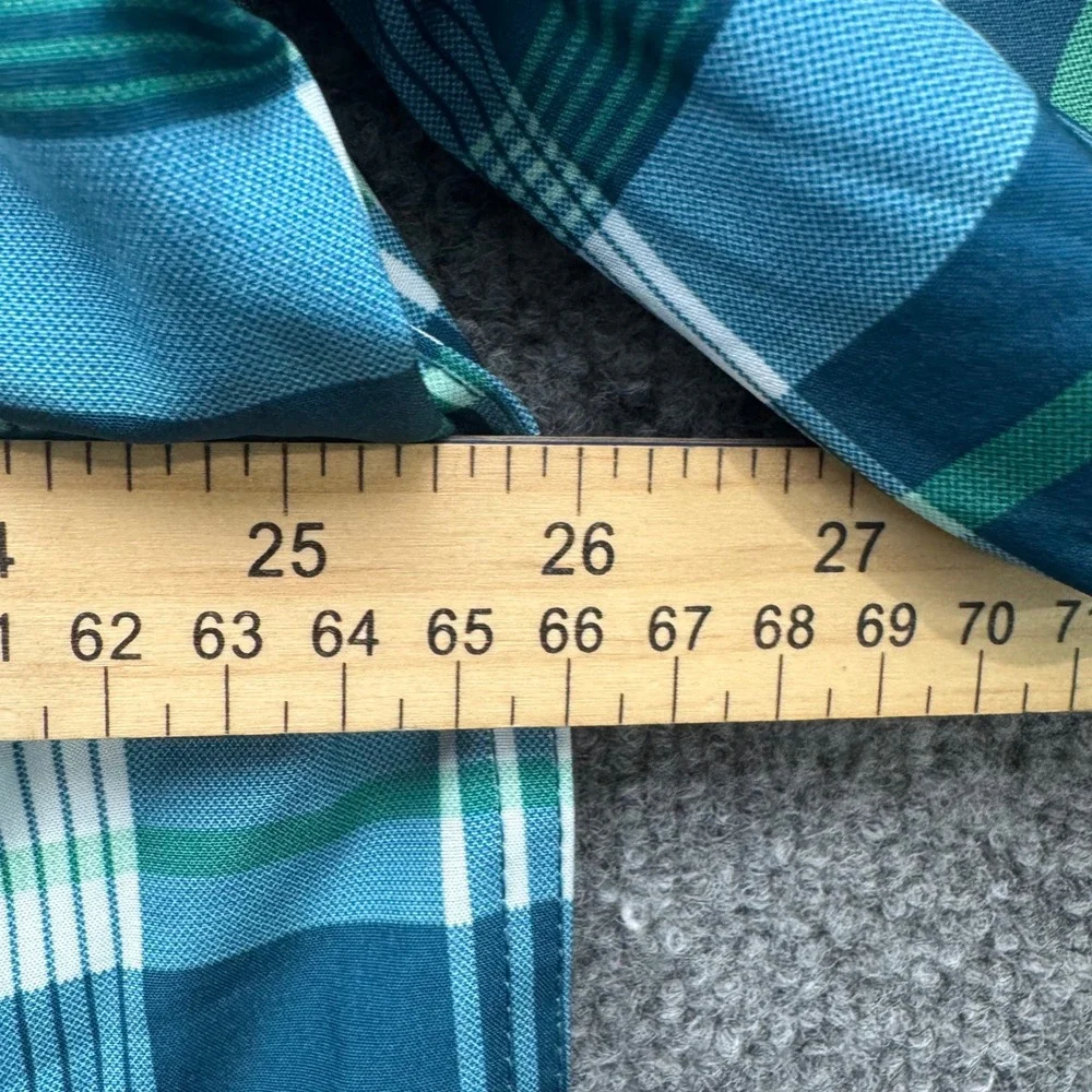 Eddie Bauer Button‎ Up Shirt Men's Size XL Plaid Long Sleeve Casual Outdoor Top